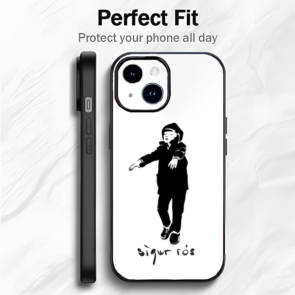 Ambient Band S-Sigur Ros Phone Case Phone Case Soft Packaging Lightweight For iPhone17 16 15 14 13ProMax