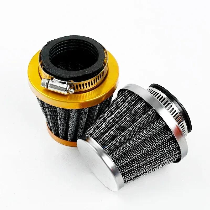 Universal Motorcycle Air Filter 35mm 38mm 42mm 48mm Fit 50cc 110cc 125cc 140cc ATV Scooter Dirt Bike Offroad Pit Bike