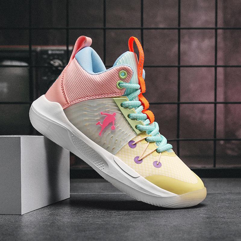 Wear-resistant basketball shoes children's running 2025 classmates men's non-slip sports shoes girls middle-aged and older children's autumn an