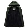 Spring and Autumn New Men's Hooded Windbreaker Jacket Jacket Business Casual Fashion Middle Dad Outfit
