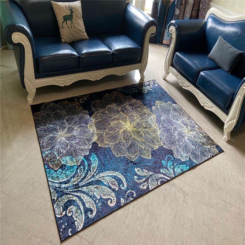 Vardagsrumsmatta Abstrakta Mattor Sovrum Konst Klädkammare Rumsdekoration Matta Halkfri Matta