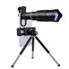 40X Mobile Phone Telephoto Lens Kit with Lens Clip + Phone Holder + Extendable Mini Tripod + Remote Shutter for Hiking