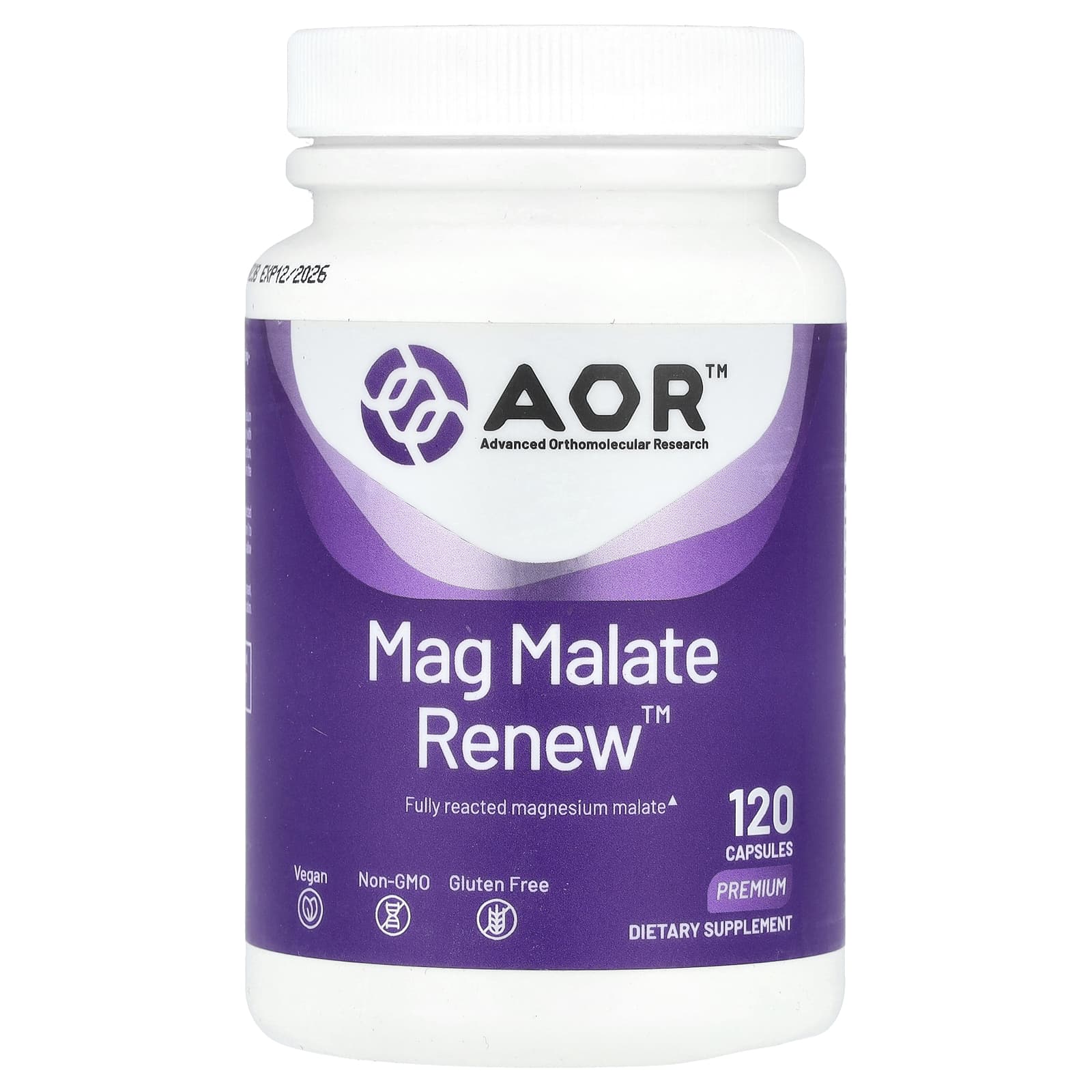 

Mag Malate Renew, 120 Veggie Caps