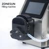 ZONESUN ZS-YTPP6001 Semi-Automatic Filling Machine Essential Oil Beverage Peristaltic Pump Filler Milk Perfume Cosmetic Bottle