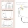 Cappuccino Latte for Juice Milk Glass Cup Coffee Mug Tea Cup Dinking Glasses Insulated Glass Cup