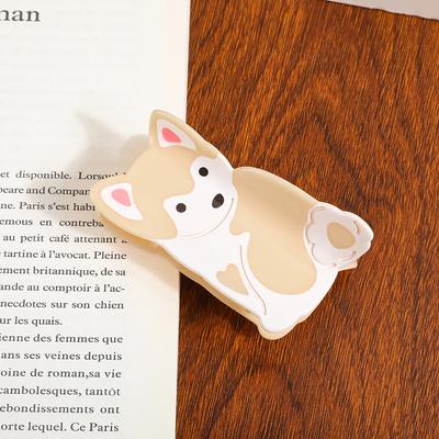 Cute Puppy Hair Claw Clip, Acrylic Material, Hair Claw, Exquisite Hairpin Hair Accessory for Gifting