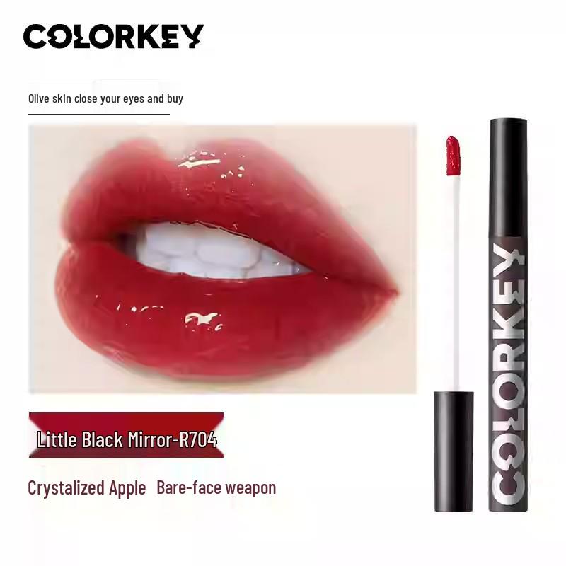 Colorkey Lip Gloss - Women's Matte Nude Series & Mirror Water Light Lipstick