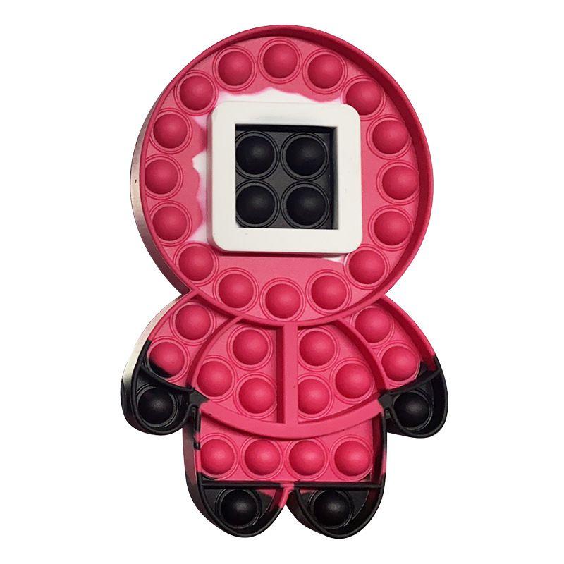 Squid Round Game Six Invitation Card Pop It Simple Dimple Stress Toys Reliever