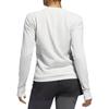 Adidas Comfortable Solid Color Crew Neck Sweatshirt Women tops White DQ1918