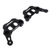 2PCS Dual Light Bar Hood Mounting Brackets Replacement for Jeep Wrangler JL JLU 4xe JT 2018 2025 Fog Light Mount