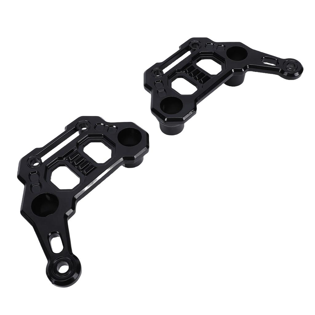 2PCS Dual Light Bar Hood Mounting Brackets Replacement for Jeep Wrangler JL JLU 4xe JT 2018 2025 Fog Light Mount