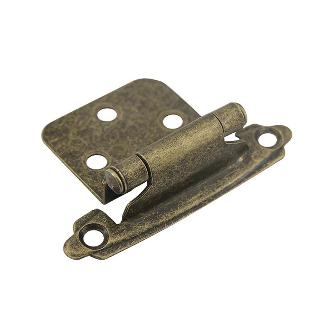 10pcs Cabinet Door Hinges Cold-rolled Steel Cupboard