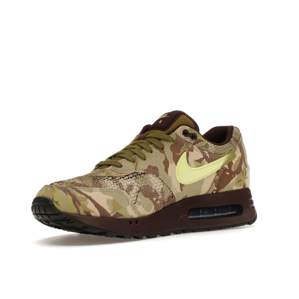 Nike Air Max 1 86 OG Big Bubble - Camo Men Sneakers Brown Earth Light-Lemon-Twist FN8358-200