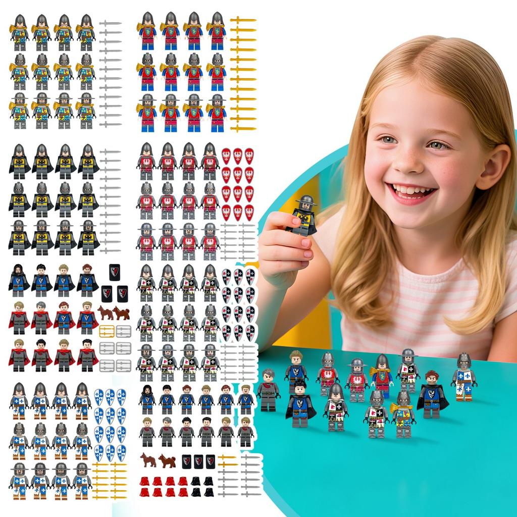 Dětské figurky z kostek jsou nejlepší dárky pro děti