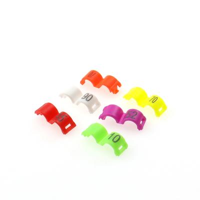 10 ks Kroužky na nohy pro malé papoušky s číslem Vnitřní průměr 2,7 mm 3 mm 4 mm 4,5 mm 5 mm Kroužek na nohu pro ptáky, holuby, křepelky Ptačí potřeby