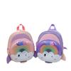 Print Rainbow Elephant Kids Animal Backpack Breathable Nylon Schoolbag Gift Cute
