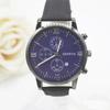 4pcs Set Fashion Sunglasses Men's Leather Wallet Outdoor Watch Men's Men's Glasses for Men Include Bracelet Box for Holiday Gift