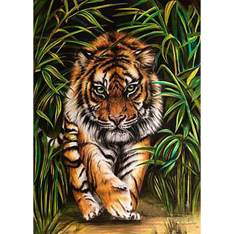 5D Diy Diamond Painting Animal Tiger Diamond Embroidery Full Drill Rhinestones Daimond Painting Mosaics Home Decor Cross Stitch