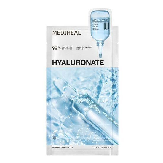 Mediheal Masque Essentiel 24mLx10pièces Collagène, Hyaluronate, PDRN Rose, Arbre à Thé, Vitamine C, Madécassoside, Céramide/ KBeauty