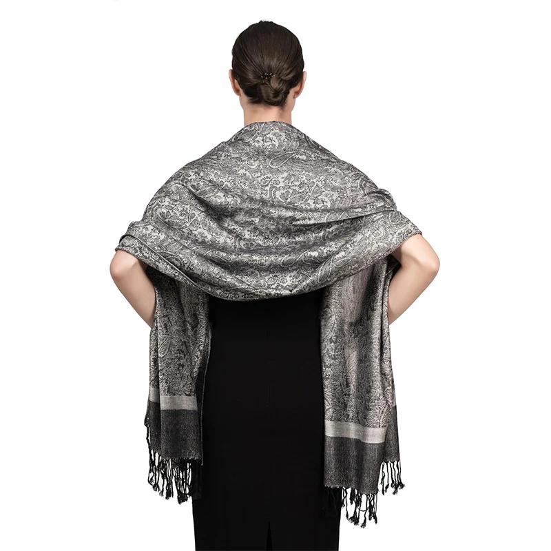 Scarf Women Luxury Fashion Thick Soft Lady Scarves Stole Shawl Muslim Hijab Wrap Headband Neckerchief Bandana