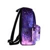 Stylish And Spacious Women Girl Galaxy Starry Backpack For School And Travel