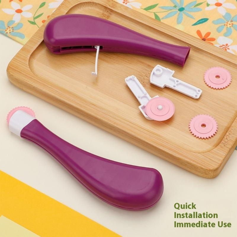 2Pieces Stitching Roller Wheel with Replaceable Tip Fabric Marking Tool For Quilting Sewing And Knitting Fabric Craft