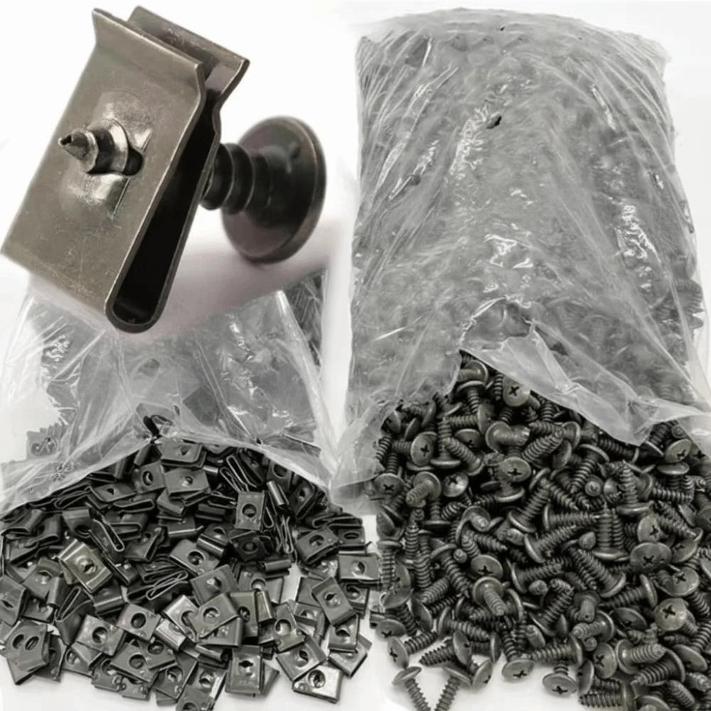 Anti-rust Car Metal Screw Fastener Self-Tapping Screws Trim Panel Fastener  Car Auto Parts