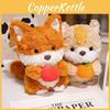 Cartoon Squirrel Fox Plush Toy Animal Kids Doll Room Decoration Gift Birthday