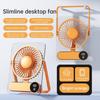 2026 Silent USB Rechargeable Clip-on Fan for Smart Home and Dorm Use