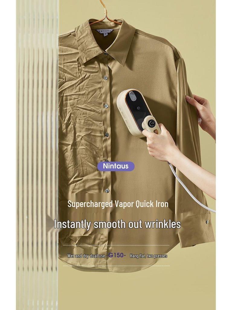 Compact Folding Garment Steamer & Iron