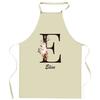 Tablier De Cuisine - Elise Lettre - Impression Bretonne - Coton Résistant - Lavable 40°C