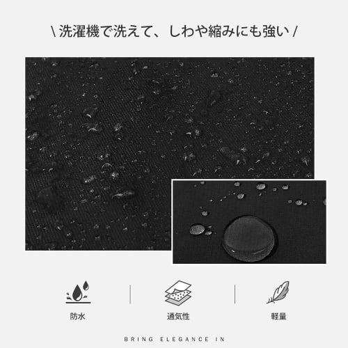 Deoway Neck Apron, Unisex, Adjustable, with Pockets, Waterproof, Teflon-Coated, Wrinkle-Resistant, Stylish, Suitable for Cafes, Restaurants, Cooking C