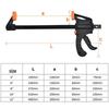 Adjustable C-Type Quick Woodworking Clamp