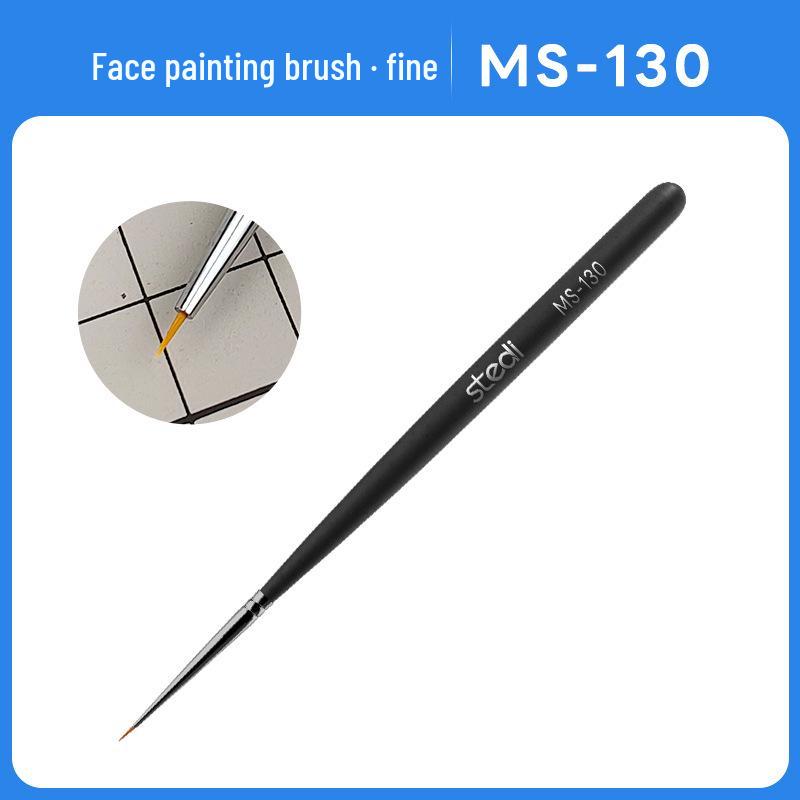

STRIKEDER Gundam Model Painting Pen Set: Flat Brush & Liner for Hand-Painting Figures