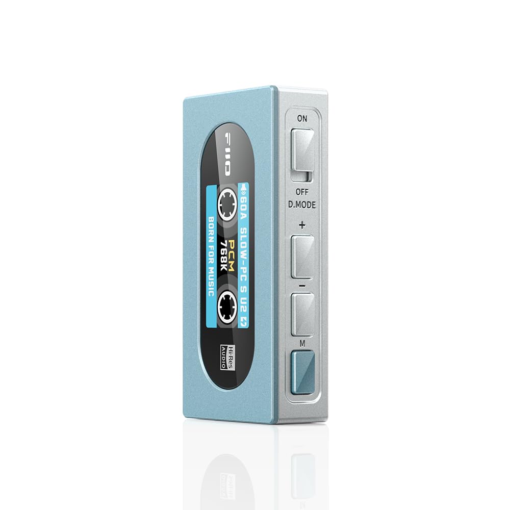 FiiO KA15 Portable DAC and Headphone Amplifier (Blue)