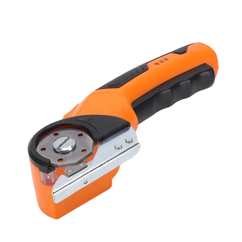 Electric Scissors with LED Light Li Battery Powered Cordless Cutter for Cardboard Leather Fabric Carpet