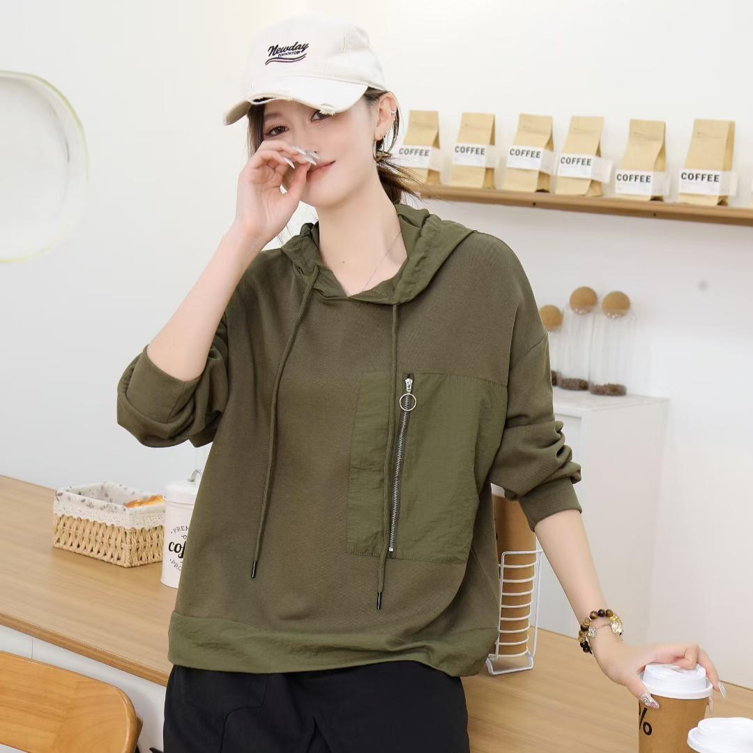 

DIMANAF 2025 Пуловер Большого Размера Осенняя Толстовка Футболка Женская Асимметричная Однотонная С Коротким Рукавом Свободные Футболки One Size