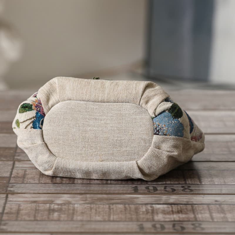 Bohemian Handmade Flower Handbag