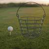 Metal Wire Golf Ball Basket Balls Container Golfing Balls Storage  Practice Ball