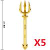MOC Medieval Military Anime Figures Weapons Building Blocks Toys Soldiers Shield Sword Bow Trident Ax Gun Hammer DIY Gifts K027
