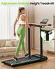Akluer P3-D Walking Pad Treadmill with Adjustable Desk,Foldable Treadmill with Remote Control