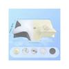 Ergonomic butterfly-shaped cervical pillow, made of memory foam, relieves pain.