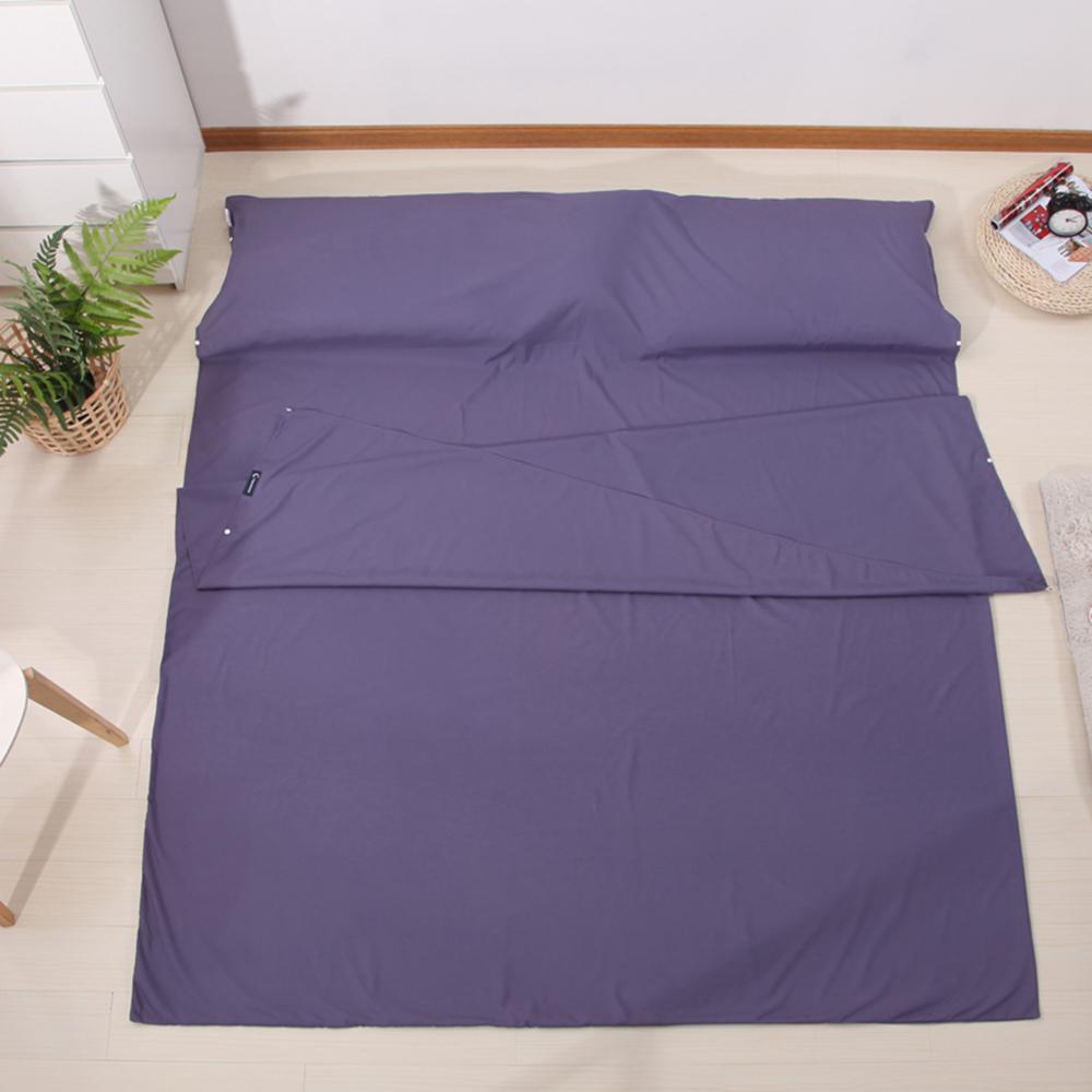 Lightweight Sleeping Bag Liner Sleeping Sack Outdoor Camping Hotel Travel Sheet