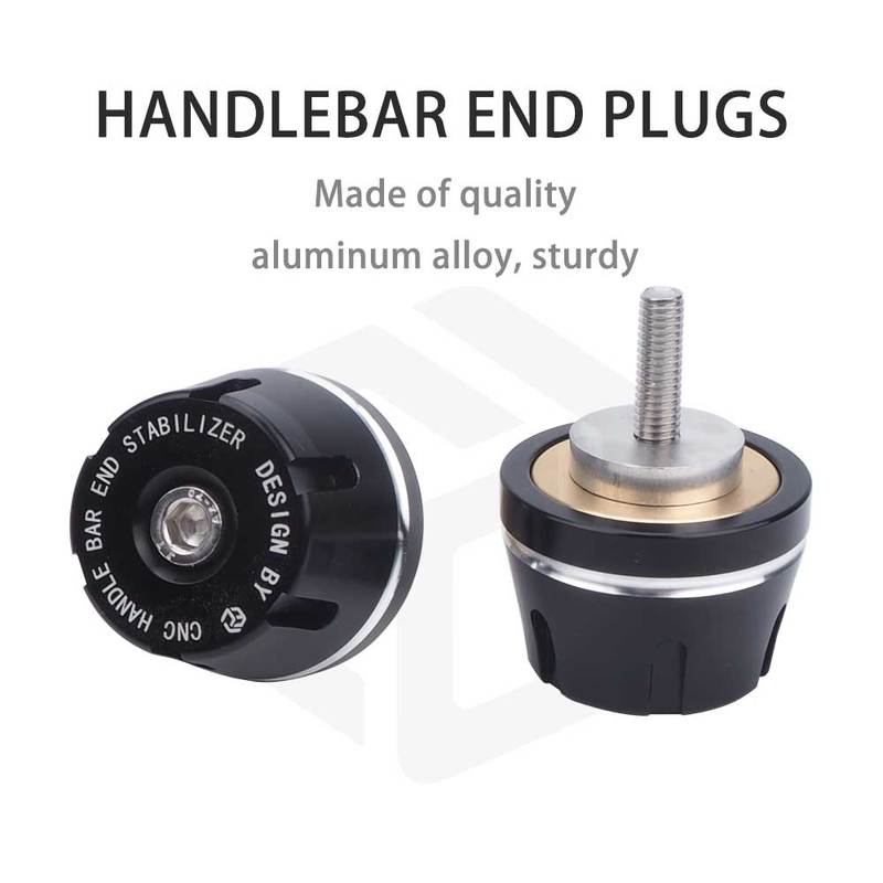 Motorrad Lenkerenden Gewicht Lenkergriffe Kappe Stecker Ausbalanciertes Terminal Für HONDA CB650R CB350 CB300R CB1000R CB750 CB1100