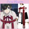 Elegant Black Butler Ciel Phantomhive Anime Cosplay Costume Set For Women