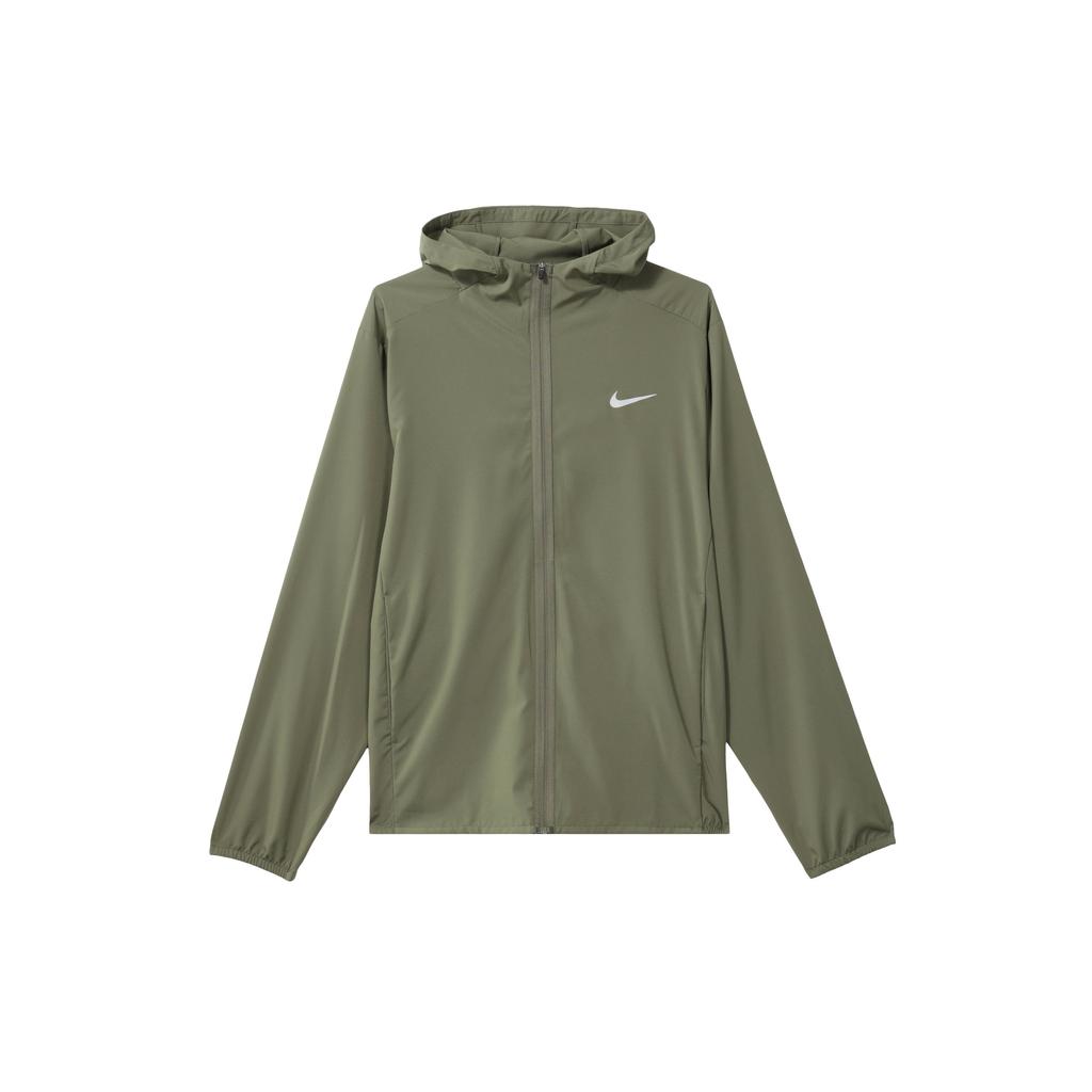 Nike Form Solid Logo Reflective Design Casual Hooded Jacket Men Jackets Olive FB7483-222