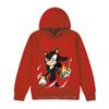Sudadera con capucha para niños de 4 a 14 años Estampado HD de Sonic Sudadera fina para niños Sudadera con capucha de manga larga para otoño Ropa casual sencilla para niñas Poliéster