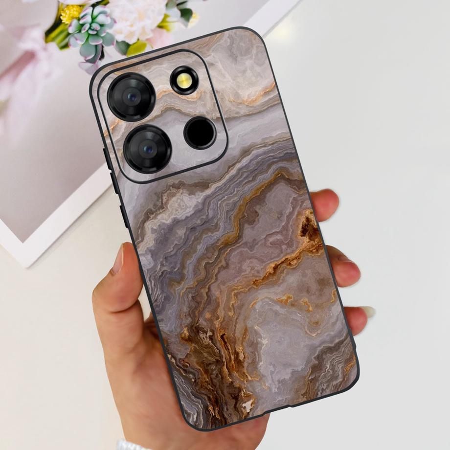 For Itel A60 A70 A27 A48 Phone Case Back Cover Matte Slim Soft TPU Silicone Bumper Child Fashion Cartoon Pattern Fundas ITELA60s