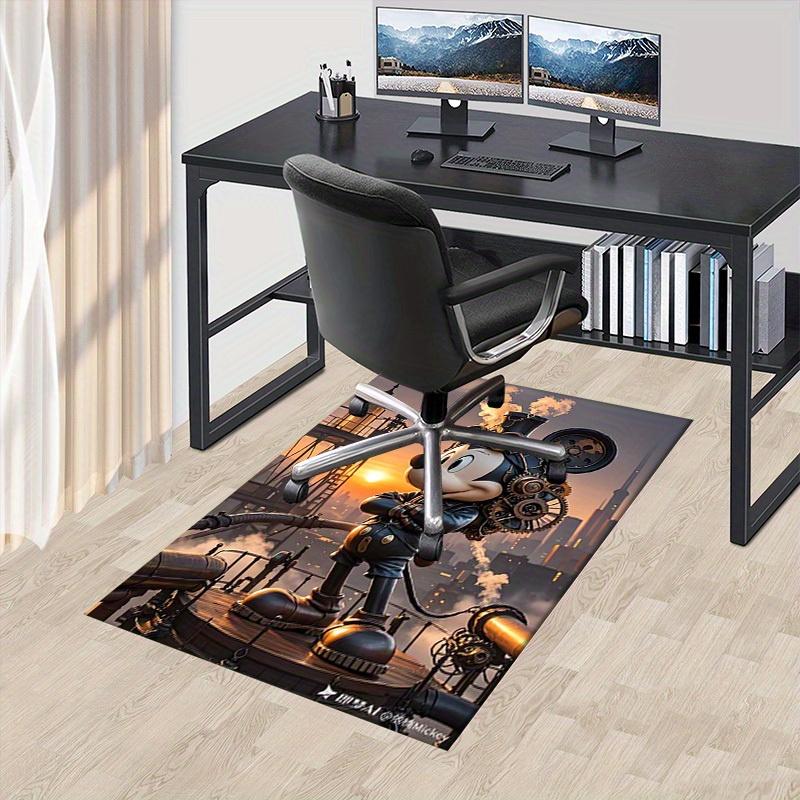 

SteamPunk,MickeyMouse,SunsetCityscape Office Carpet Soft Polyester Entrance Carpet Washable Non-slip Machine Washable Indoor Carpet Living R 60cm by 90cm