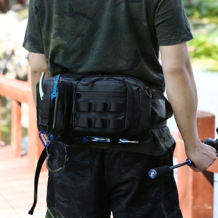 Crossbody Bags Lures Bag Waterproof Large Capacity Fishing Tackles Waist Bags